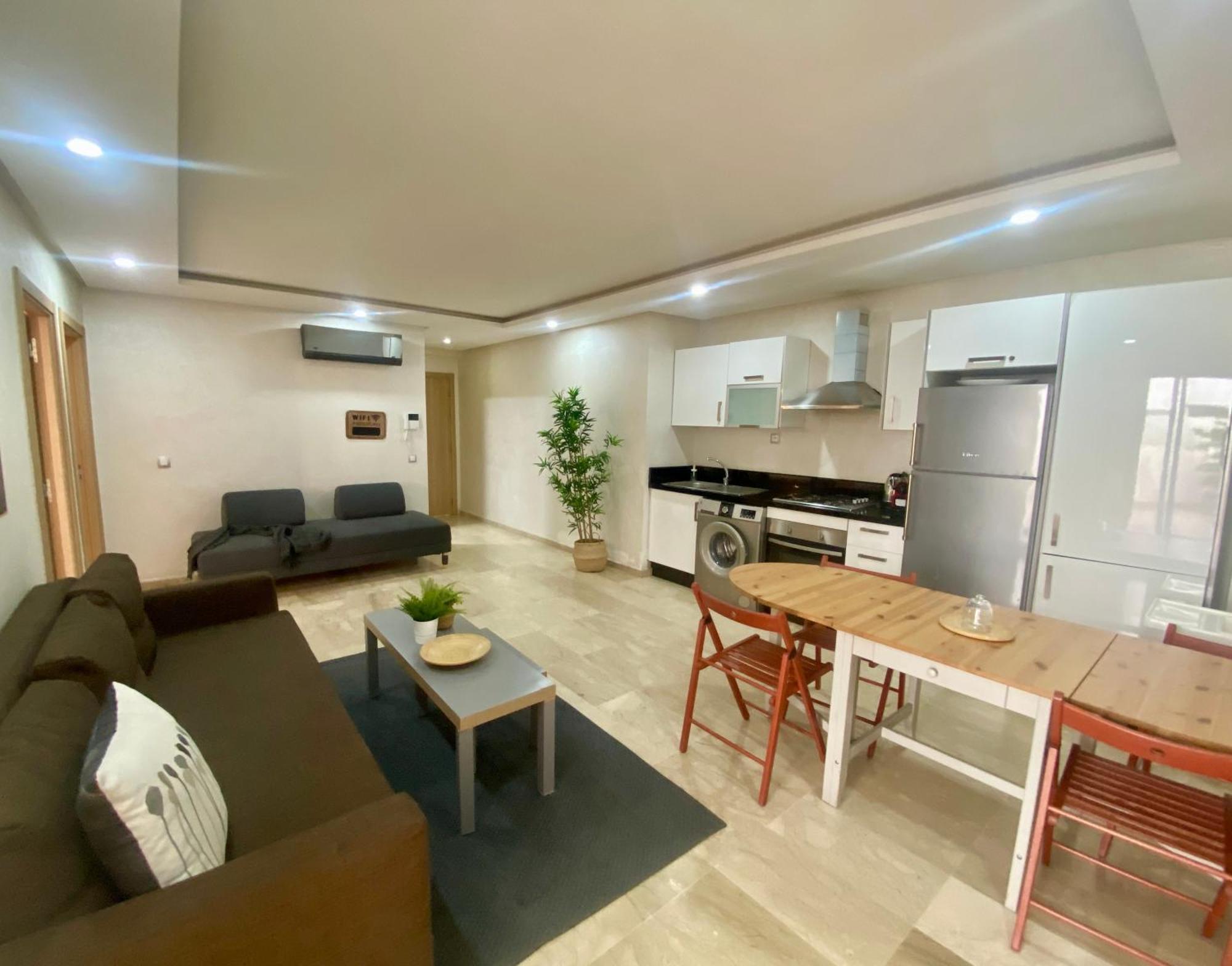 Appartement Pres De Novotel Face Au Parc Welcome Stay Mohammedia Exterior photo